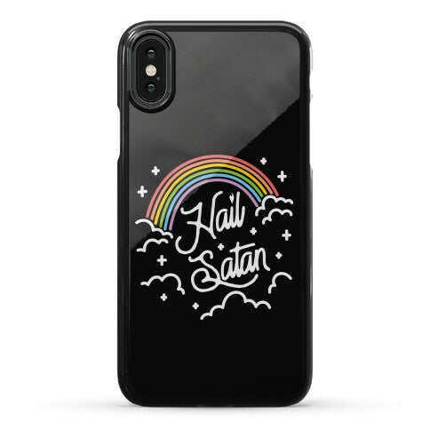 Hail Satan Rainbow Phone Case