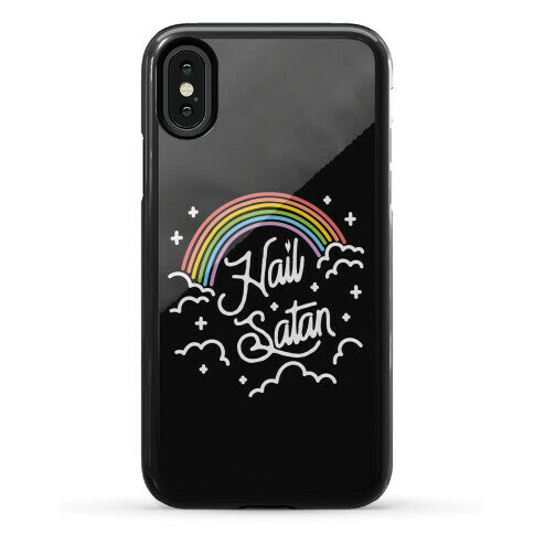 Hail Satan Rainbow Phone Case