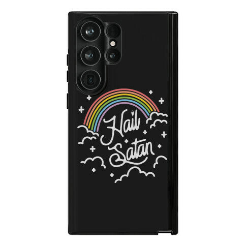 Hail Satan Rainbow Phone Case