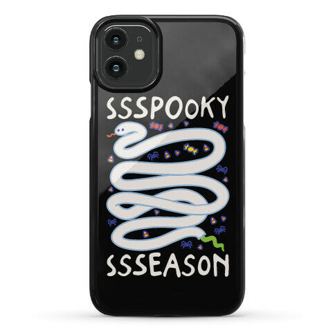Ssspooky Ssseason Snake Phone Case
