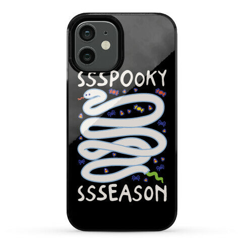 Ssspooky Ssseason Snake Phone Case