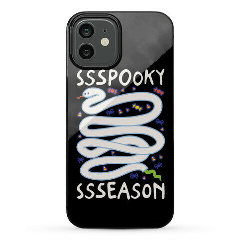 Ssspooky Ssseason Snake Phone Case