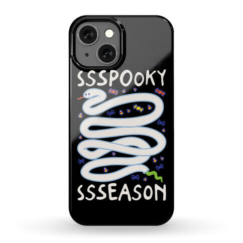 Ssspooky Ssseason Snake Phone Case