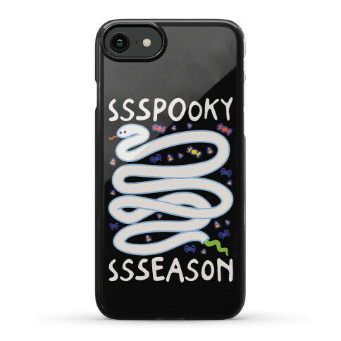 Ssspooky Ssseason Snake Phone Case