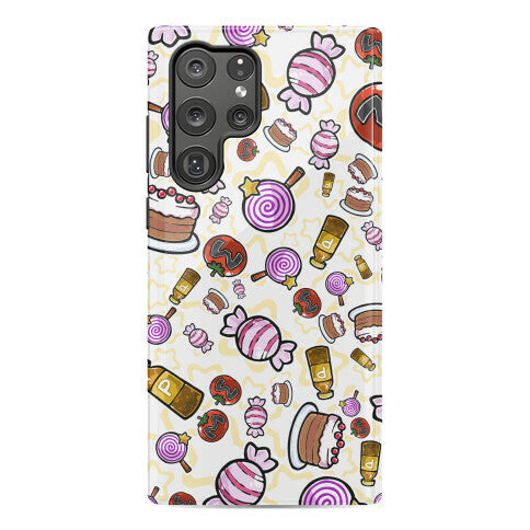 Kirby Munchies Pattern Phone Case