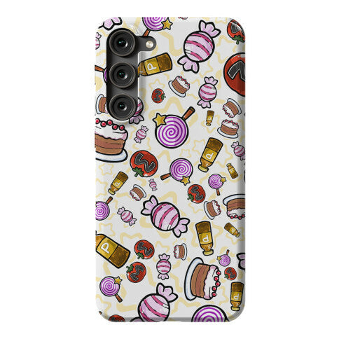 Kirby Munchies Pattern Phone Case