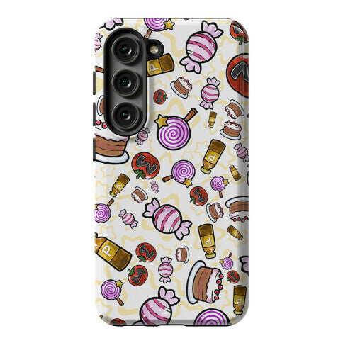 Kirby Munchies Pattern Phone Case