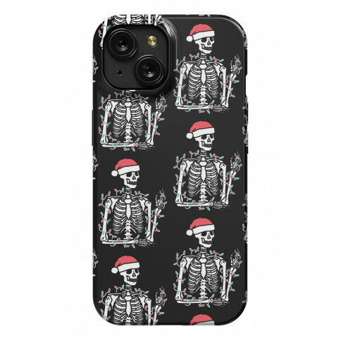 When You're Dead Inside But It's Christmas Phone Case