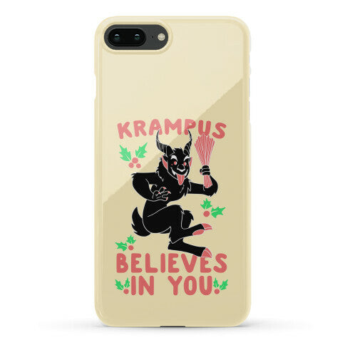 Krampus Believes in You Phone Case