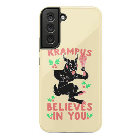 Krampus Believes in You Phone Case
