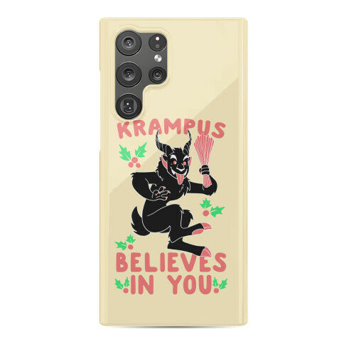 Krampus Believes in You Phone Case