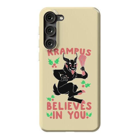 Krampus Believes in You Phone Case