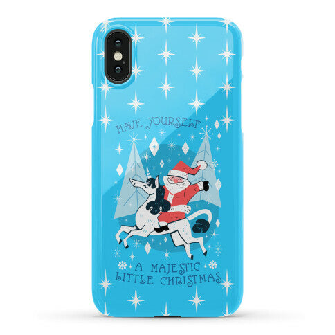Have Yourself A Majestic Little Christmas Phone Case
