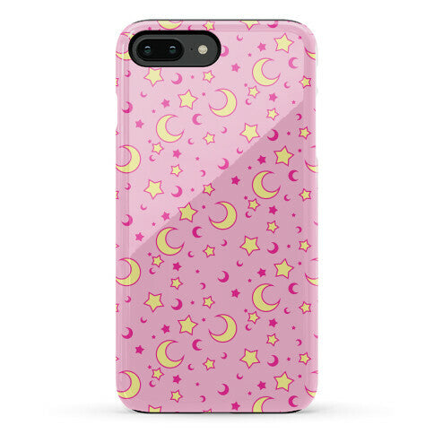 Dreamy Pastel Moon And Stars Phone Case