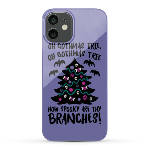 Oh Gothmas Tree Oh Gothmas Tree Parody Phone Case