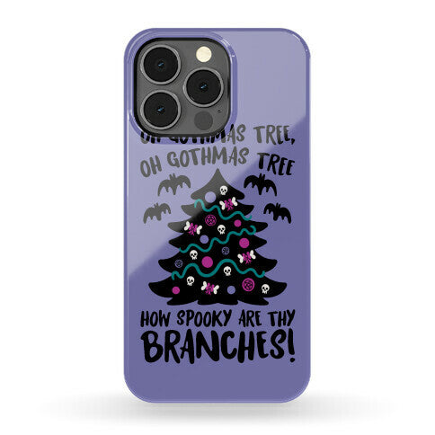 Oh Gothmas Tree Oh Gothmas Tree Parody Phone Case