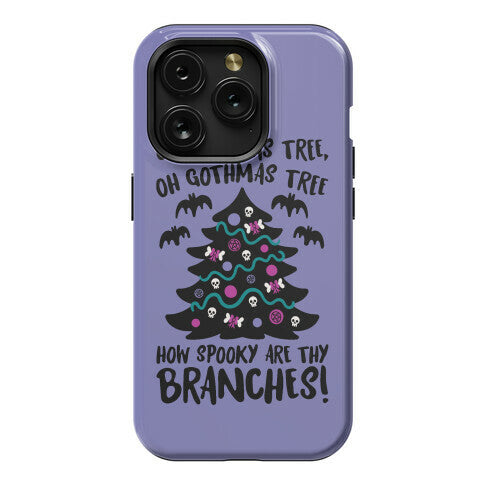 Oh Gothmas Tree Oh Gothmas Tree Parody Phone Case