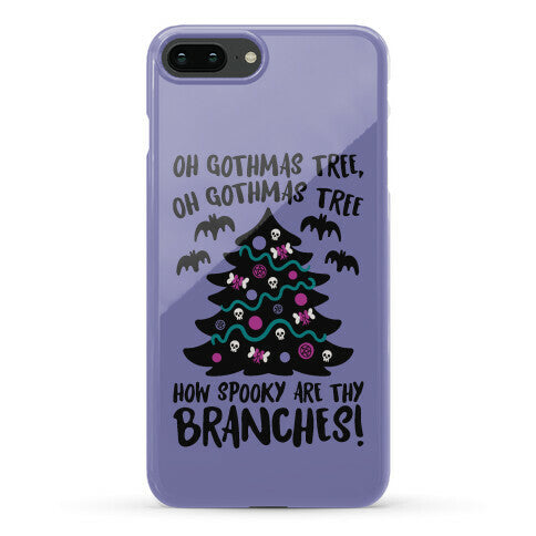 Oh Gothmas Tree Oh Gothmas Tree Parody Phone Case