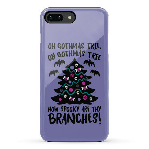 Oh Gothmas Tree Oh Gothmas Tree Parody Phone Case