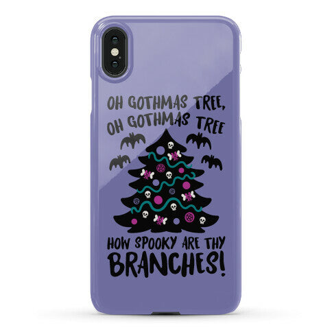 Oh Gothmas Tree Oh Gothmas Tree Parody Phone Case