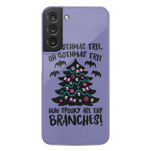 Oh Gothmas Tree Oh Gothmas Tree Parody Phone Case