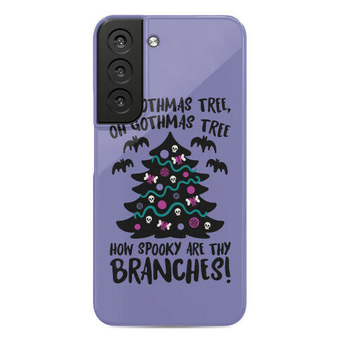 Oh Gothmas Tree Oh Gothmas Tree Parody Phone Case