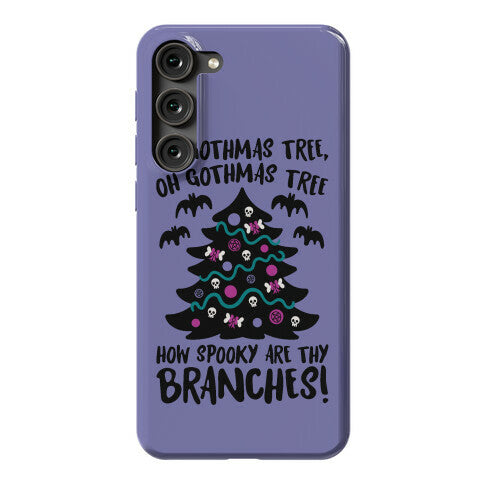 Oh Gothmas Tree Oh Gothmas Tree Parody Phone Case