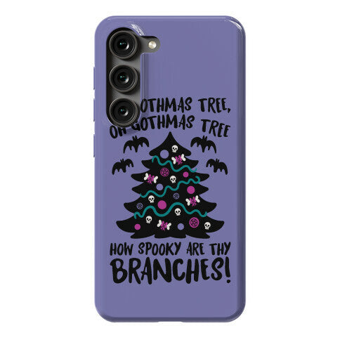 Oh Gothmas Tree Oh Gothmas Tree Parody Phone Case