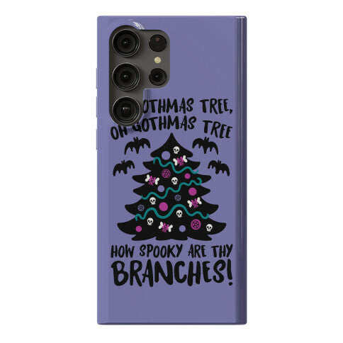 Oh Gothmas Tree Oh Gothmas Tree Parody Phone Case