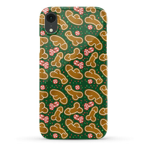 Gingerbread and Candy Cane Penises  Phone Case