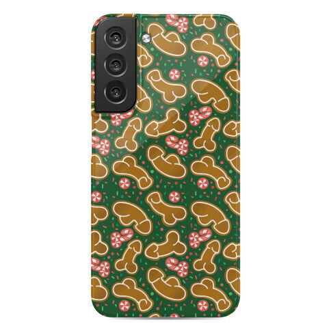 Gingerbread and Candy Cane Penises  Phone Case