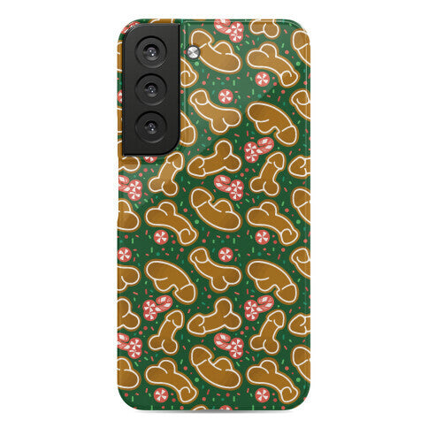 Gingerbread and Candy Cane Penises  Phone Case