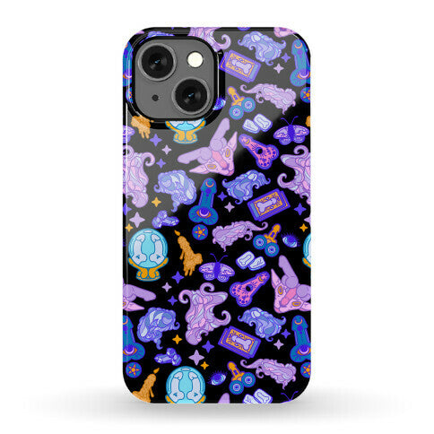 Occult Hidden Penis Pattern Phone Case