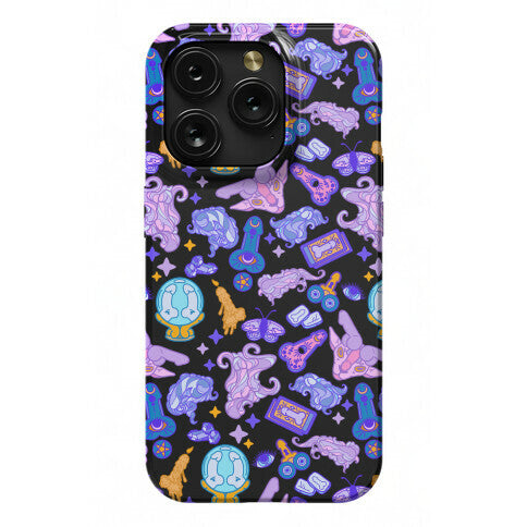 Occult Hidden Penis Pattern Phone Case