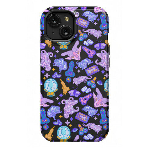 Occult Hidden Penis Pattern Phone Case