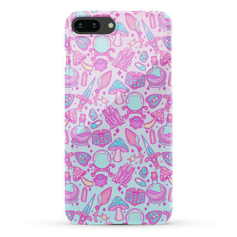 Pastel Goth Witch Pattern Phone Case