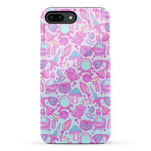 Pastel Goth Witch Pattern Phone Case