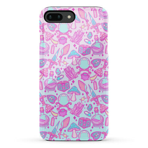 Pastel Goth Witch Pattern Phone Case