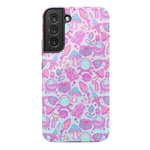 Pastel Goth Witch Pattern Phone Case