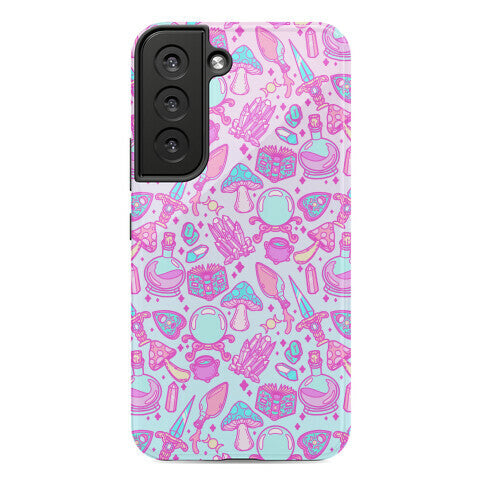 Pastel Goth Witch Pattern Phone Case