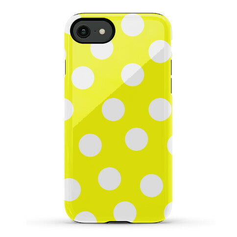 Yellow Polka Dot Case Phone Case