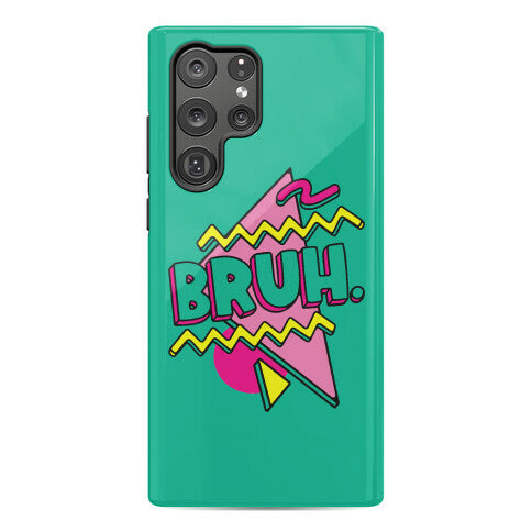 Bruh 90s Parody Phone Case