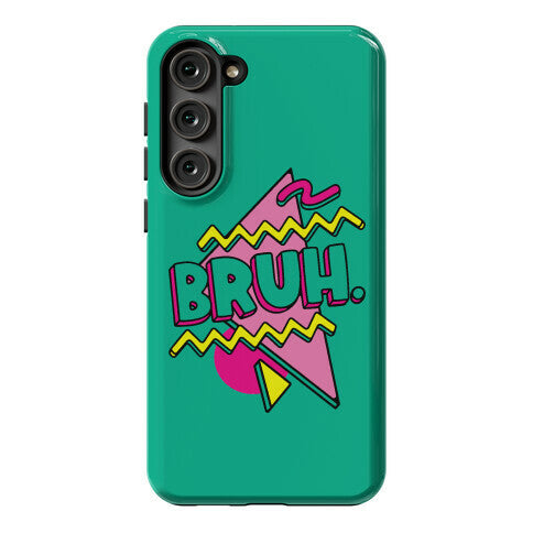 Bruh 90s Parody Phone Case