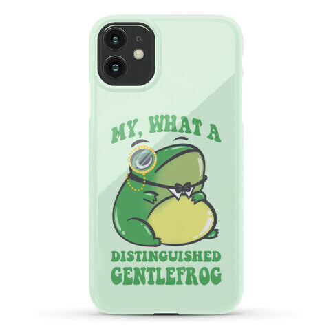 My, What A Distinguished Gentlefrog Phone Case
