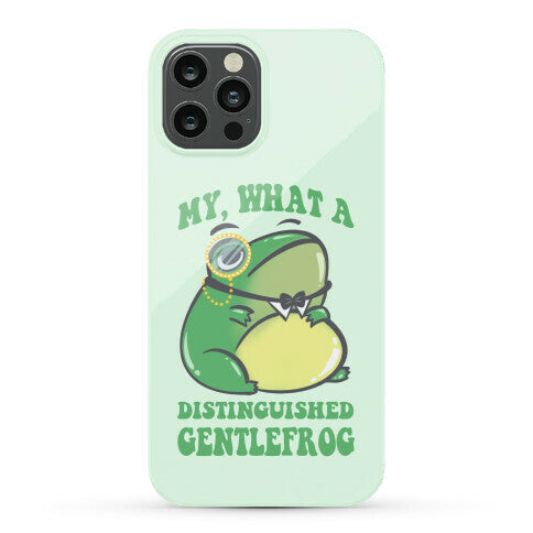 My, What A Distinguished Gentlefrog Phone Case