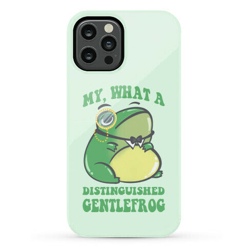 My, What A Distinguished Gentlefrog Phone Case