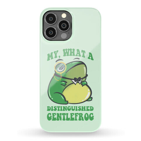 My, What A Distinguished Gentlefrog Phone Case