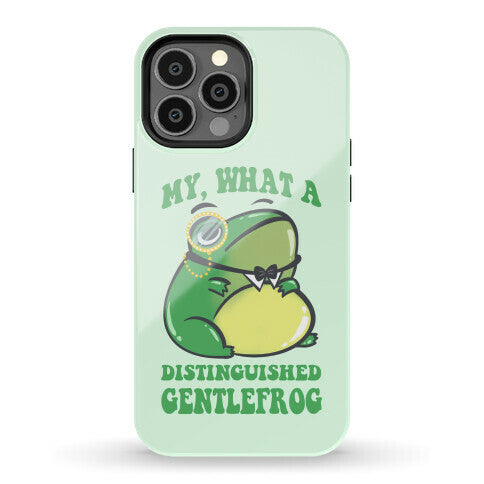 My, What A Distinguished Gentlefrog Phone Case