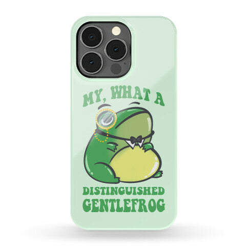 My, What A Distinguished Gentlefrog Phone Case