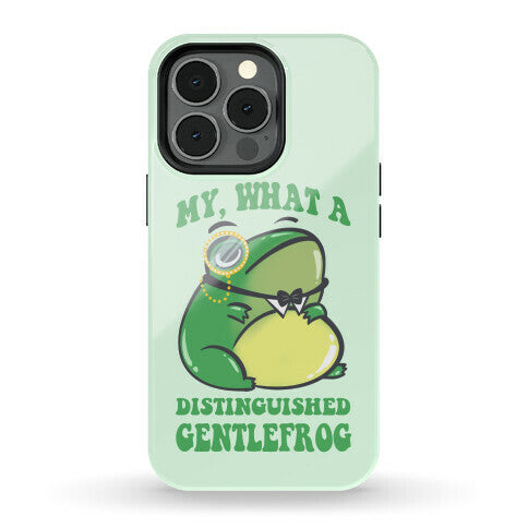 My, What A Distinguished Gentlefrog Phone Case